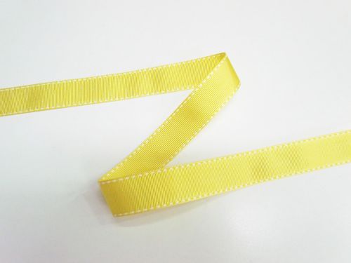 25mm Stitch Grosgrain Ribbon- Shiny Sunshine #T742