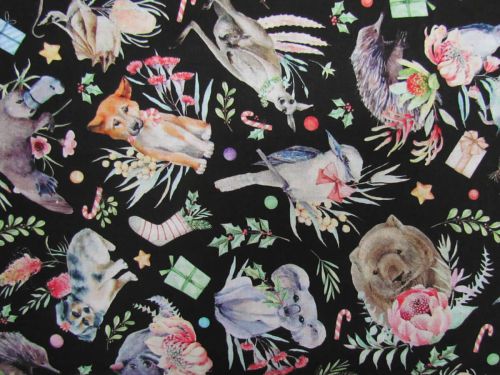 Devonstone Collection- Bush Christmas- Allover- DV6374