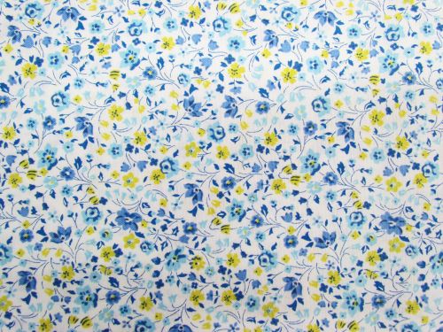 Liberty Cotton- Flower Show Coastal Walk Collection- Kimberley And Sarah- A