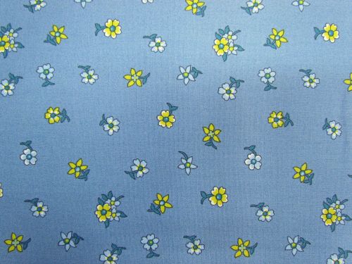 Liberty Cotton- Flower Show Coastal Walk Collection- Hampton Sprig- A