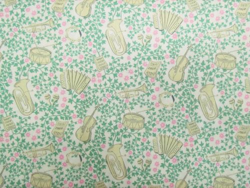 Liberty Cotton- Garden Party Collection- Musical Meadow- C