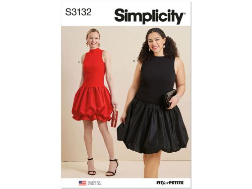 *Seconds* Simplicity Pattern S3132 MISSES/PLUS SPECIAL OCC- Size BB (20W-22W-24W-26W-28W)