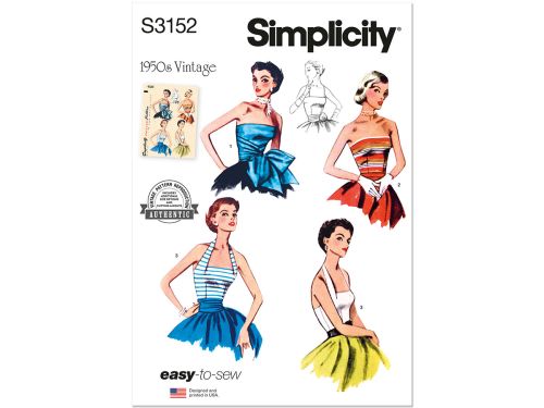 *Seconds* Simplicity Pattern S3152 MISSES TOP / VEST- Size U5 (16-18-20-22-24)