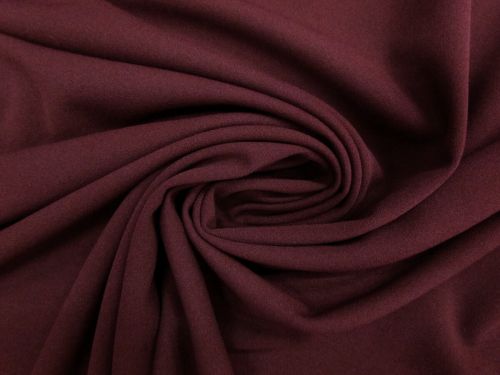 Scuba Crepe- Wine Red #13817