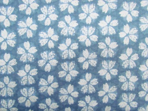 Shibori Blues- White- D2-3