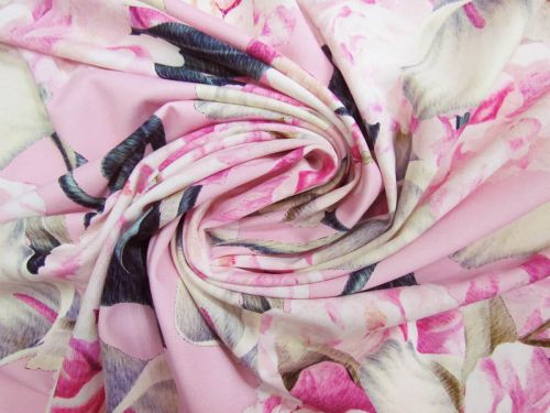 Rose Quartz Garden Matte Spandex #14270