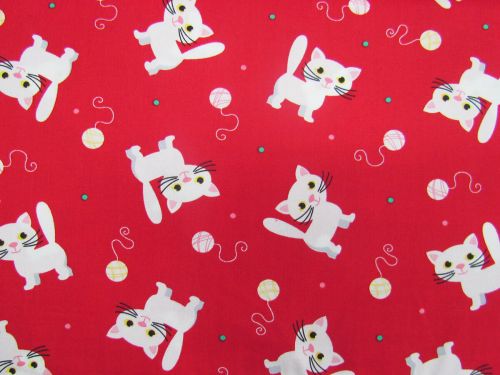 Playful Kittens Cotton #PW1575