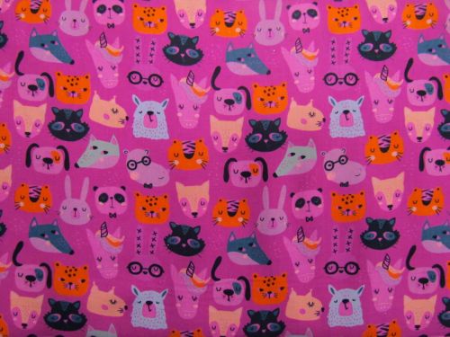 Forest Critters Cotton #PW1579