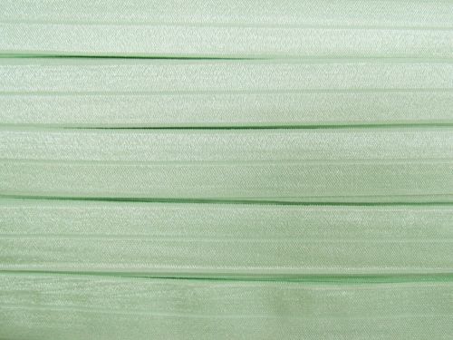 25mm Shiny Fold Over Elastic- Pastel Green #T1059