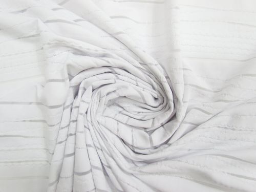 Blizzard Stripe Jacquard Spandex #14384