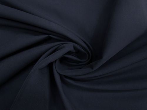 Water Resistant Peachskin Microfibre- Ink Navy #14406