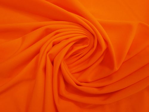 Matte Spandex- Carrot Orange #14462