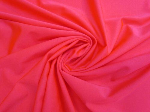 Shiny Spandex- Neon Red #14514