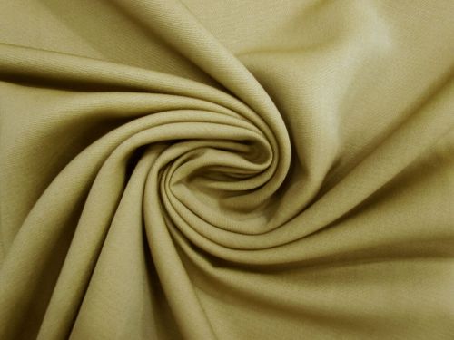 Heavyweight Wool Cotton Blend Suiting- Fennel Seed Green #14620