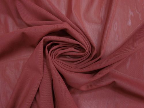 Heavyweight Powermesh- Blush Red #14639