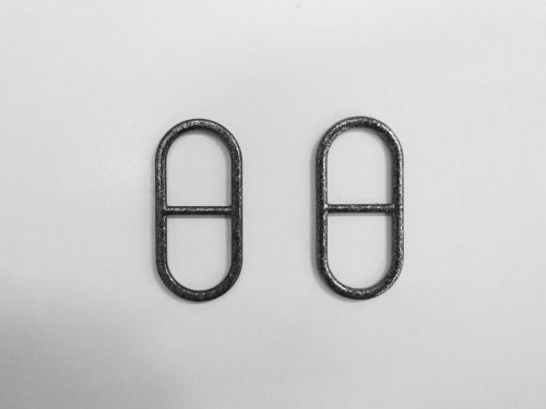 15mm Slider- 2 Pack- Metallic Gunmetal- RW736