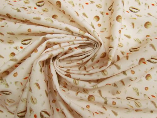 Shoreline Shells Matte Spandex #14911