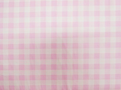 Gingham Cotton- Blossom Pink #PW1593