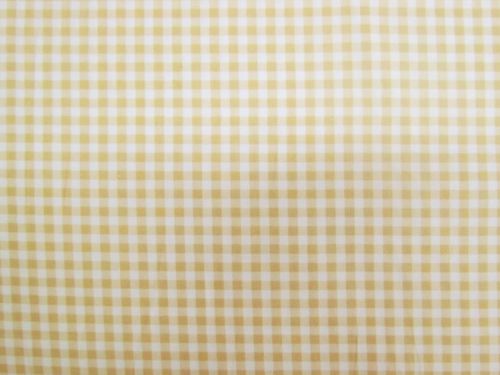 Mini Gingham Cotton- Biscuit Beige #PW1595