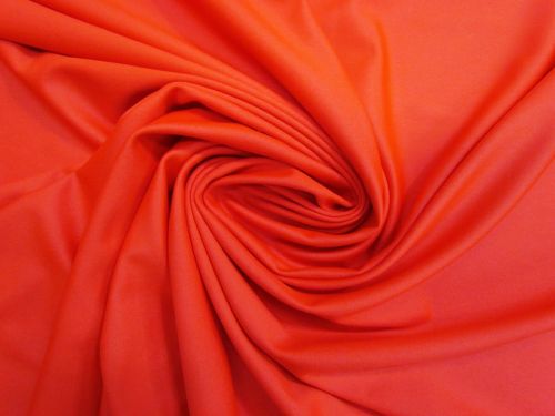 Matte Spandex- Fiery Red #15143