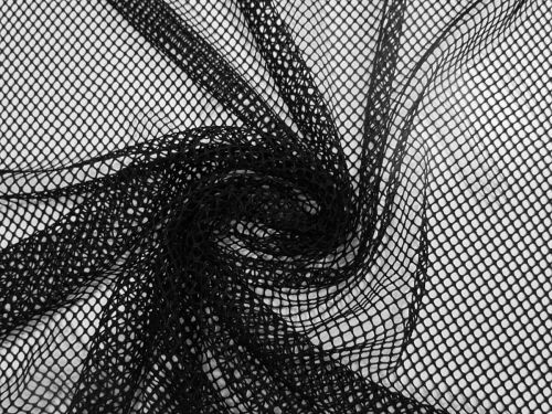 Fishnet Mesh- Sable Black #15164