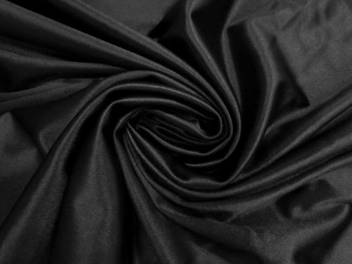 *Seconds* Satin Spandex- Waltz Black #15165