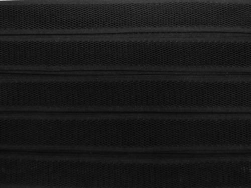 36mm Stretch Lace Insertion- Black #T1347