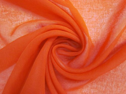 Polyester Gauze- Vermillion #15278