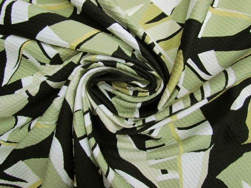 Florida Palm Waffle Spandex #15292