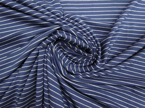 Yale Stripe Cotton Spandex #15294
