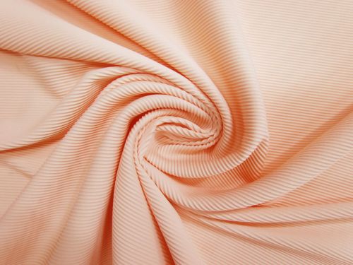 Ribbed Spandex- Pastel Peach #15302