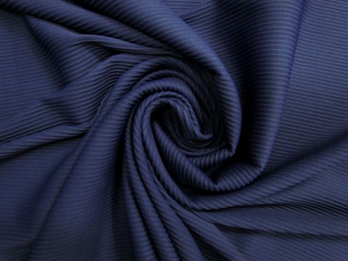 Ribbed Spandex- Maritime Navy #15304