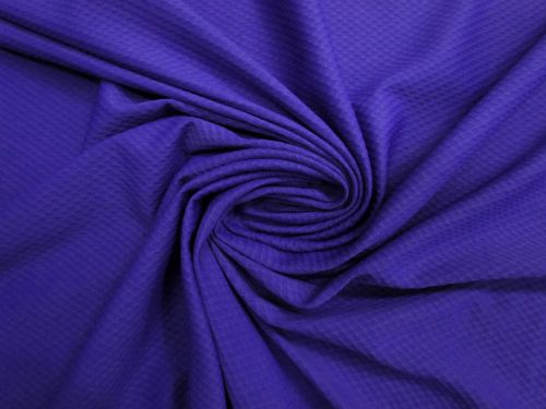Honeycomb Waffle Spandex- Indigo #15314