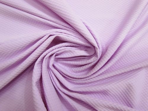 Honeycomb Waffle Spandex- Sweet Pea Purple #15315