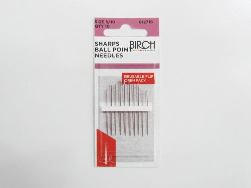 Ball Point Needles- Size 5/10- Pack of 10