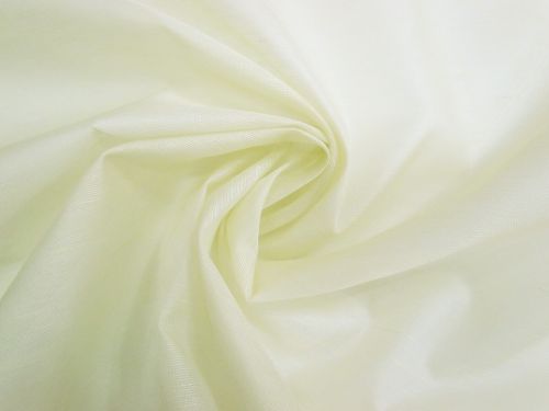 Silk Linen Slub Organza- Pale Chartreuse #15418