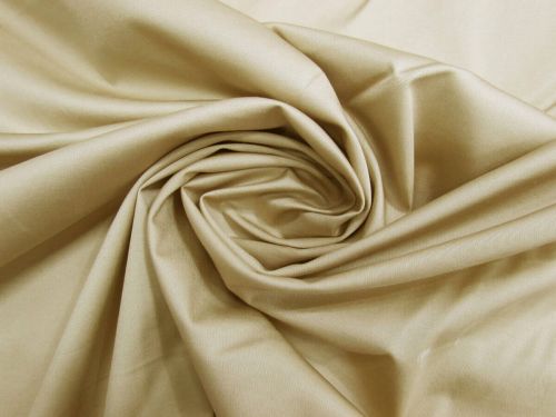 Stretch Cotton Viscose Twill- Shortbread Beige #15432