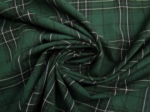 Blake Plaid Viscose Blend Suiting #15460