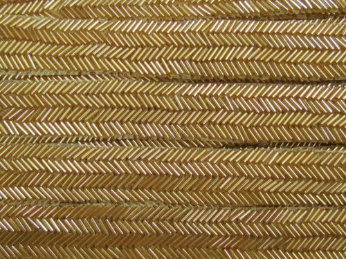 22mm Gatsby Bugle Bead Trim- Gold #T1464
