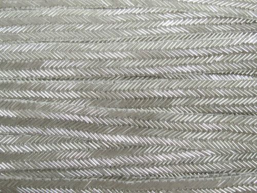 22mm Gatsby Bugle Bead Trim- Silver #T1467