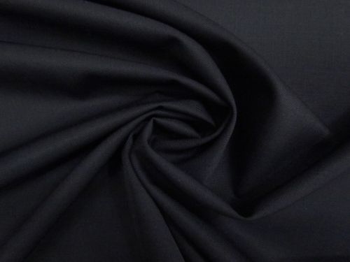 Wool Blend Twill Suiting- New York Navy #15527