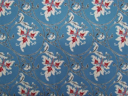 Devonstone Collection- Heritage Garden- Cedar Hollow- Blue- DV7512