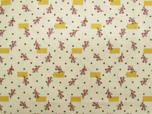 Devonstone Collection- Heritage Garden- River Blooms- Yellow- DV7527