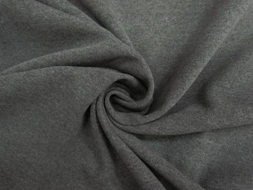 Cotton Blend 1x1 Rib Tubular Jersey- Shadow Grey #15614