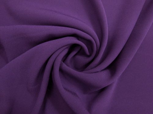Satin Back Crepe- Royal Purple #15637