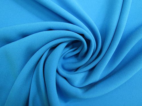 Satin Back Crepe- Waterfall Blue #15639
