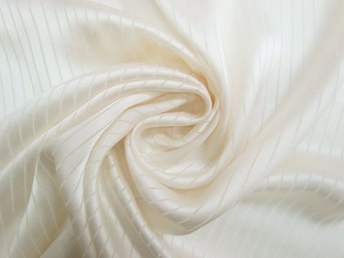Moonlight Self Stripe Silk Charmeuse Satin #15666