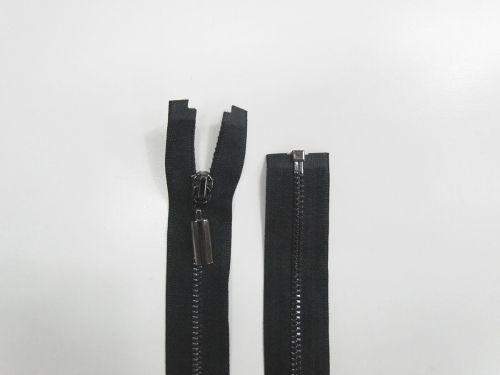 37cm SAB Metal Open End Zip- Black #TRW323