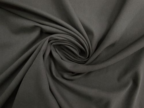 Stretch Twill Suiting- Mercury Grey #15684