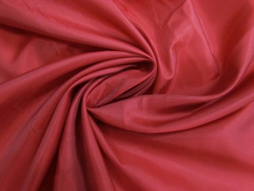 Dobby Twill Viscose Blend Lining- Radish Red #15741